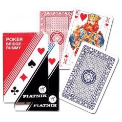 Karty pojedyncze "Poker-Brydż" PIATNIK