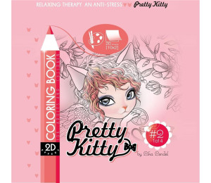 Kolorowanka antystresowa 200x200 Pretty Kitty 2