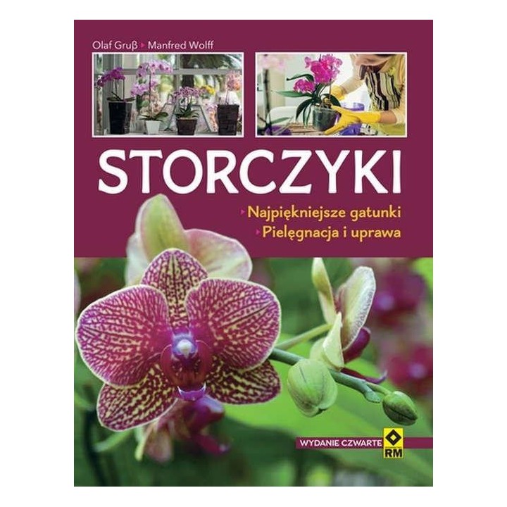 Storczyki. Najpiękniejsze gatunki. Pielęgnacja..