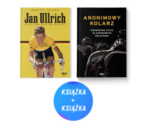  Pakiet: Jan Ullrich. O tym, który mógł być najlepszy + Anonimowy kolarz (2x książka)