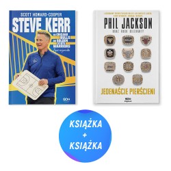 Pakiet: Steve Kerr + Phil Jackson. Jedenaście pierścieni (2x książka)