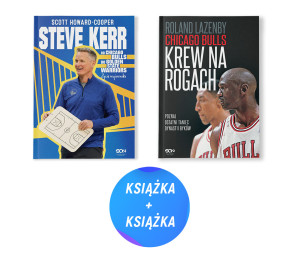  Pakiet: Steve Kerr + Chicago Bulls. Krew na rogach (2x książka)