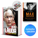 Niki Lauda. Do piekła i z powrotem + Max Verstappen (2x książka + zakładka gratis)