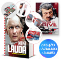 Niki Lauda + Surviving to Drive (2x książka + 2x kubek + 2x zakładka)