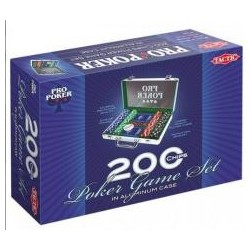 Pro Poker 200 żetonów w aluminiowej walizce