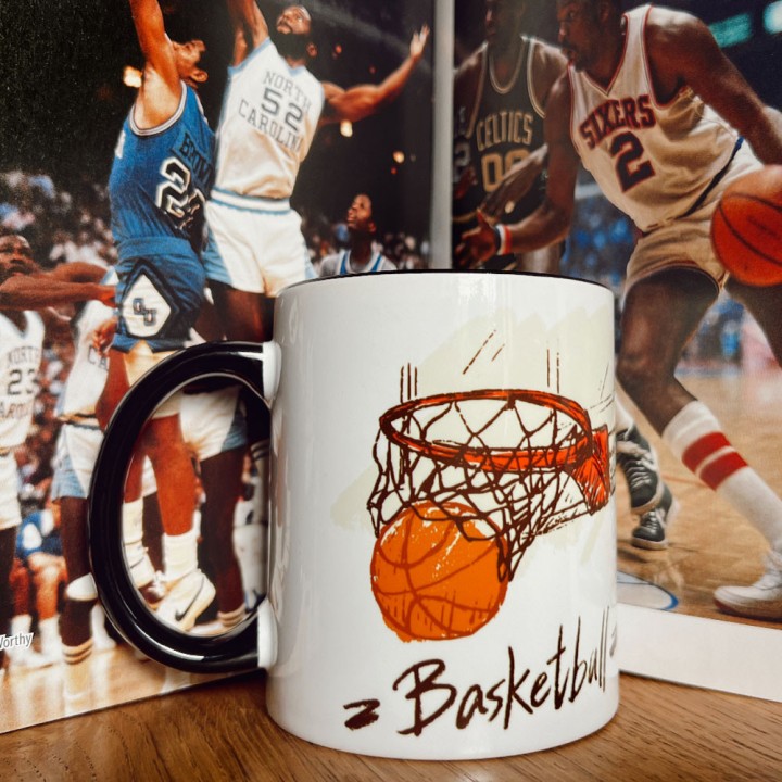 Kubek koszykarski (360 ml) dla fana NBA