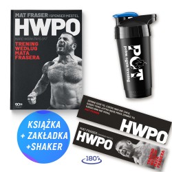 Pakiet: HWPO. Ciężka praca się opłaca + Shaker bidon 700ml (książka + shaker + zakładka gratis)