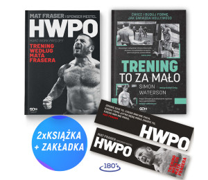 Pakiet: HWPO. Ciężka praca się opłaca + Trening to za mało (2x książka + zakładka gratis)
