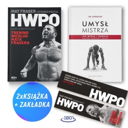 Pakiet: HWPO. Ciężka praca się opłaca + Umysł mistrza (2x książka + zakładka gratis)