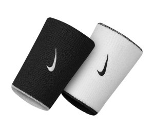 Frotki na nadgarstek Nike Dri-Fit Doublewide Wristbans 2 szt. NNNB0101OS Nike