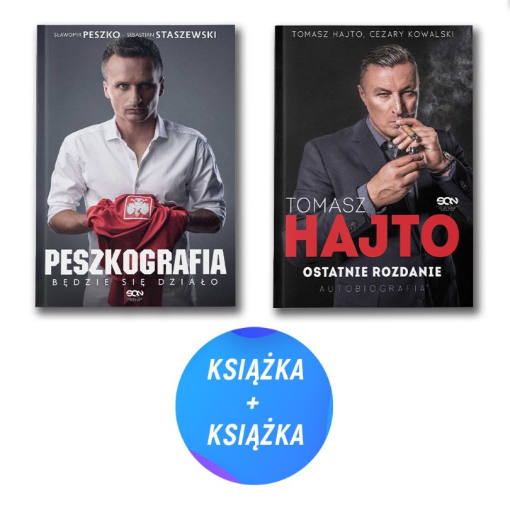 Pakiet polskich freaków: Peszkografia + Tomasz Hajto (2x książka)