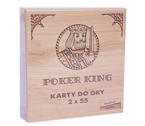 Karty do gry Poker King 2x55 CARTAMUNDI