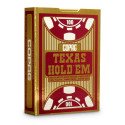 Karty Texas Hold'em Jumbo złoty/czerwony CARTAMUND