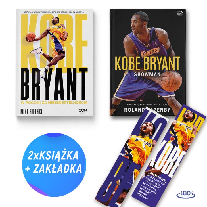 Pakiet: Kobe Bryant. W pogoni za nieśmiertelnością + Showman (2xksiążka + zakładka gratis)