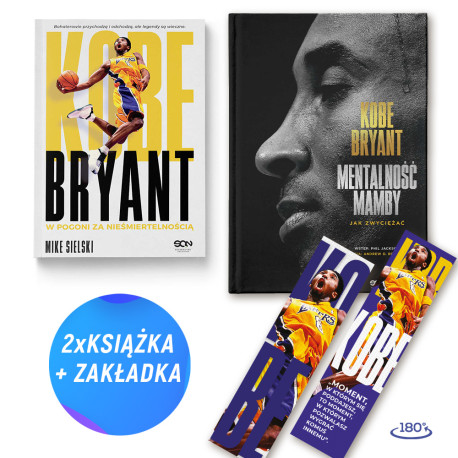 Pakiet: Kobe Bryant + Kobe Bryant. Mentalność Mamby (2x książka + zakładka gratis)