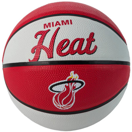 Piłka do koszykówki Wilson Team Retro Miami Heat Mini Ball Jr