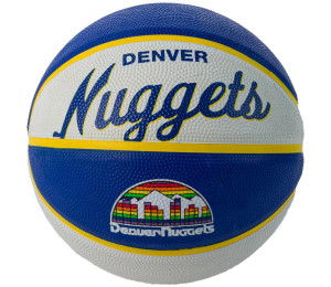 Piłka koszykowa Wilson Team Retro Denver Nuggets Mini Ball