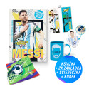 Bookbox: Messi. Mały chłopiec (książka + kubek + zakładka głowa + ściereczka + zakładka gratis)