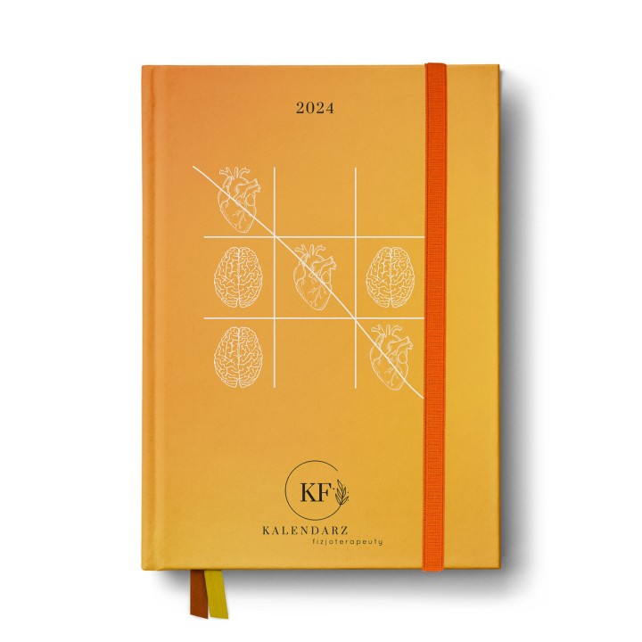 Planner Kalendarz fizjoterapeuty 2024 SQN Originals
