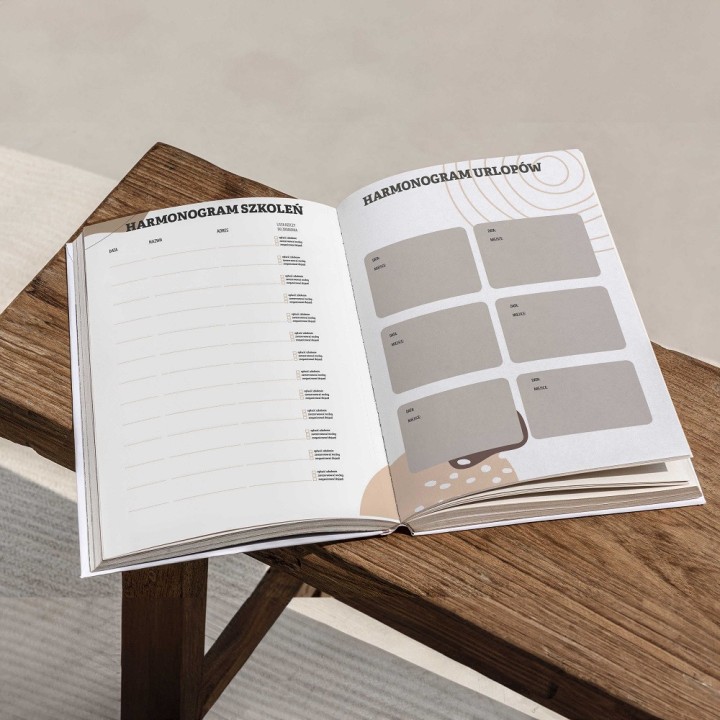 Planner Kalendarz fizjoterapeuty 2024 SQN Originals