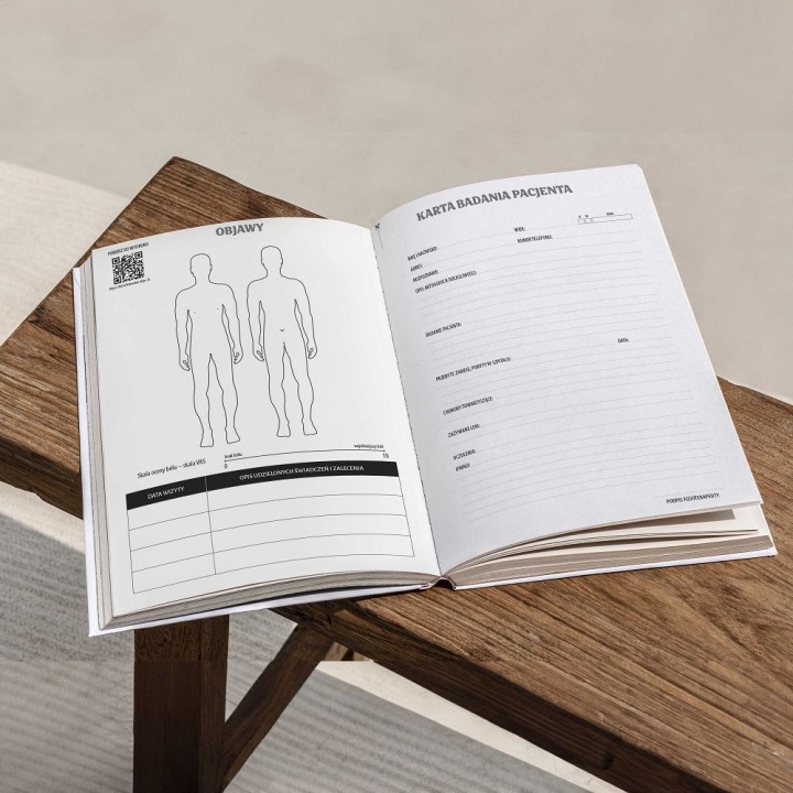Planner Kalendarz fizjoterapeuty 2024 SQN Originals