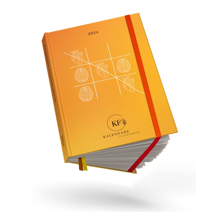 Planner Kalendarz fizjoterapeuty 2024 SQN Originals