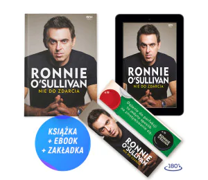 Pakiet: Ronnie O'Sullivan. Nie do zdarcia + e-book (książka + e-book + zakładka gratis)