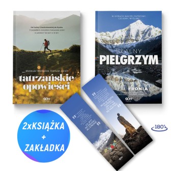 Pakiet: Tatrzańskie opowieści + Skalny pielgrzym (2x książka + zakładka gratis)