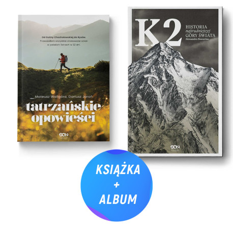  Pakiet: Tatrzańskie opowieści + K2. Historia najtrudniejszej góry świata (2x książka)