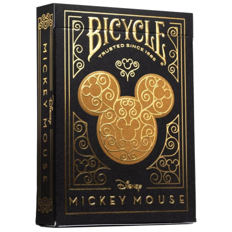 Karty Black &amp; Gold Mickey BICYCLE