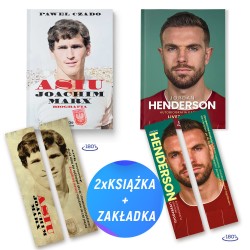 SQN Originals: Asiu. Joachim Marx. Biografia + Jordan Henderson (2x książka + zakładka gratis)