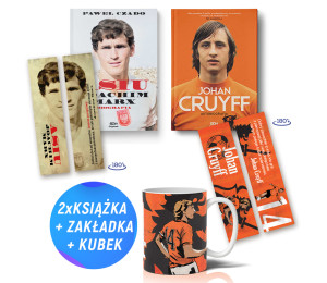 SQN Originals: Asiu. Joachim Marx. Biografia + Johan Cruyff + kubek (2x książka + kubek + 2x zakładka gratis)