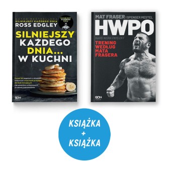 Pakiet: Silniejszy każdego dnia... w kuchni + HWPO. Ciężka praca się opłaca (2x książka)