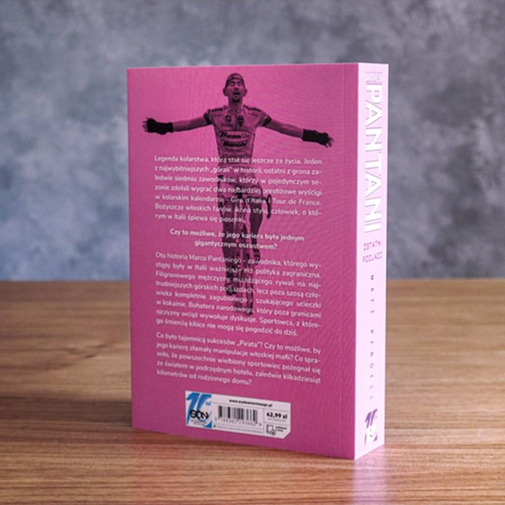Okładka książki Marco Pantani. Ostatni podjazd w księgarni Labotiga