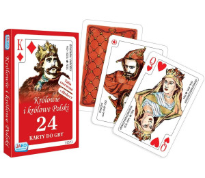 Karty 24 Królowie i królowe Polski