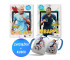 Pakiet: Haaland + Mbappe + Kubek Erling Kylian (2x książka + kubek)