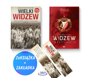 SQN Originals: Wielki Widzew. Historia polskiej drużyny wszech czasów + Widzew. Reaktywacja (MK) (2x książka + zakładka gratis)