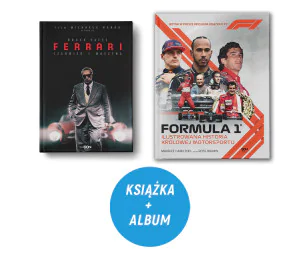  Pakiet: Ferrari. Człowiek i maszyna + Formuła 1 (2x książka)
