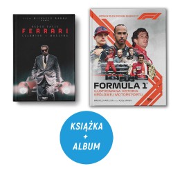  Pakiet: Ferrari. Człowiek i maszyna + Formuła 1 (2x książka)