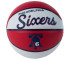Piłka Wilson Team Retro Philadelphia 76ers Mini Ball