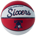 Piłka Wilson Team Retro Philadelphia 76ers Mini Ball