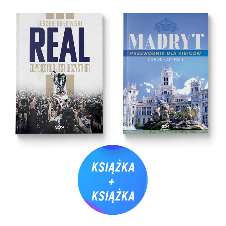  Pakiet: Real. Zwycięstwo jest wszystkim + Madryt. Przewodnik dla kibiców (2x książka)