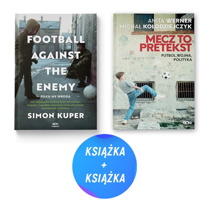 Pakiet: Football Against The Enemy + Mecz to pretekst (2x książka + zakładka gratis)