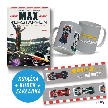 Max Verstappen. Niepowstrzymany + kubek Max Verstappen (książka + kubek + zakładka gratis)
