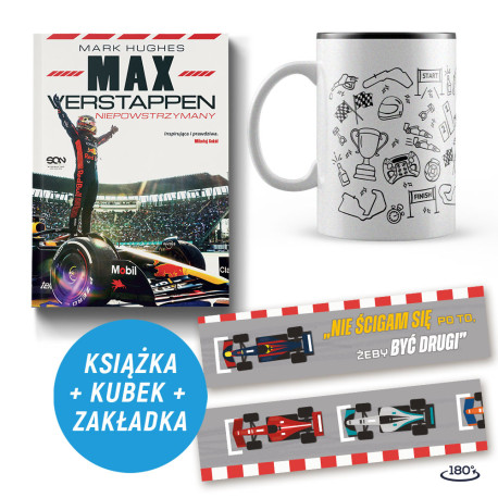 Max Verstappen. Niepowstrzymany + kubek Max Verstappen (książka + kubek + zakładka gratis)