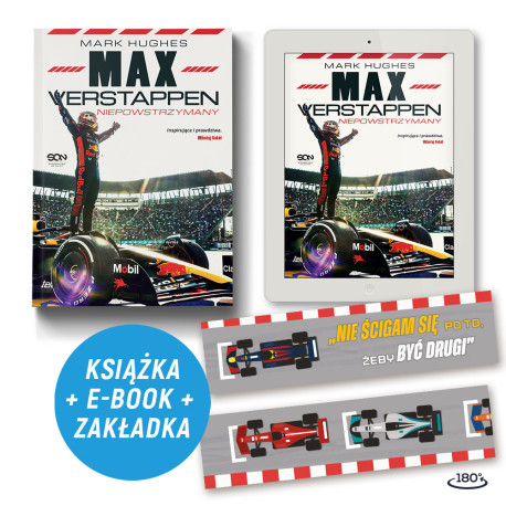 Max Verstappen. Niepowstrzymany + e-book (książka + e-book + zakładka gratis)