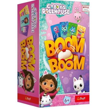 Gra rodzinna Boom Boom Gabby&#039;s Dollhouse TREFL