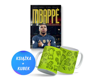 Pakiet: Kylian Mbappe. Nie do zatrzymania (książka + kubek neonowy 330ml żółty)