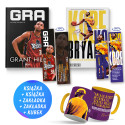Pakiet: Grant Hill. Gra. Autobiografia + Kobe Bryant (2x książka + kubek + 1x zakładka gratis) ) (bez zakładki)
