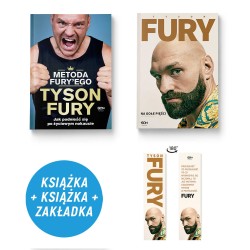  Pakiet: Metoda Fury'ego + Tyson Fury. Na gołe pięści (2x książka + zakładka)